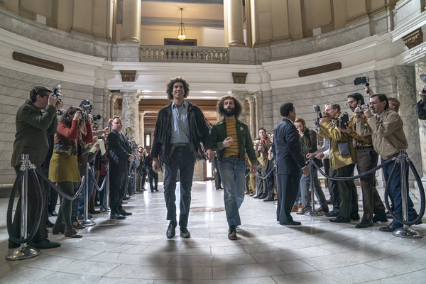 Photo Flash: See Mark Rylance, Eddie Redmayne, & More in First Look at THE TRIAL OF THE CHICAGO 7 Image
