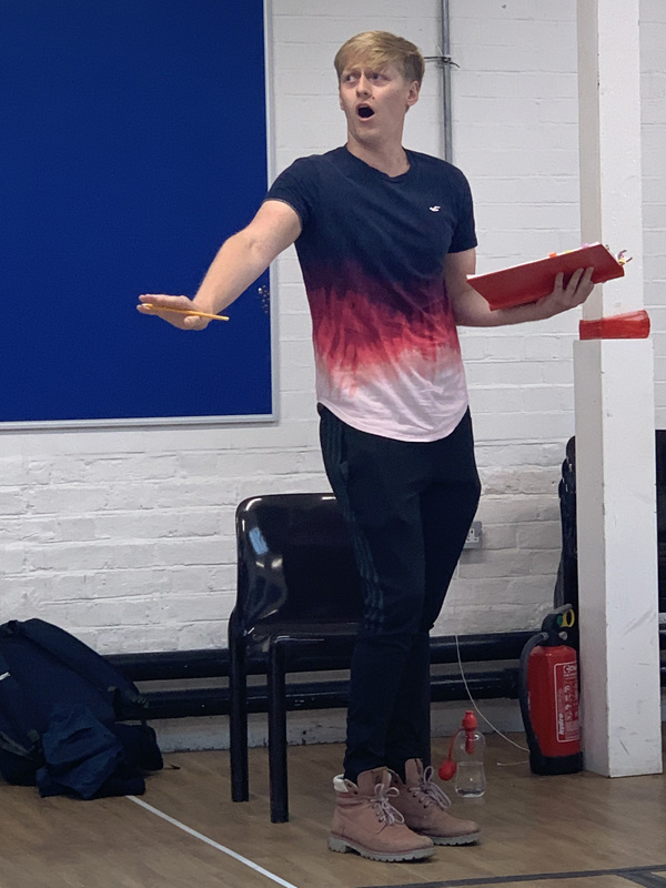 Photo Flash: First Look at Rehearsals for FANNY AND STELLA Image