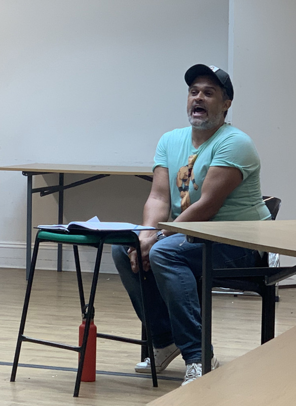 Photo Flash: First Look at Rehearsals for FANNY AND STELLA Image