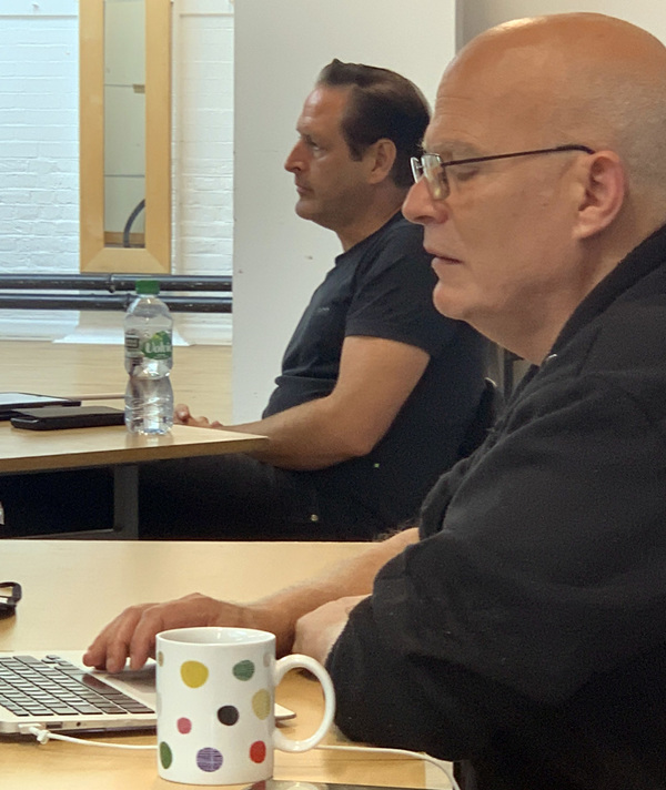 Photo Flash: First Look at Rehearsals for FANNY AND STELLA Image