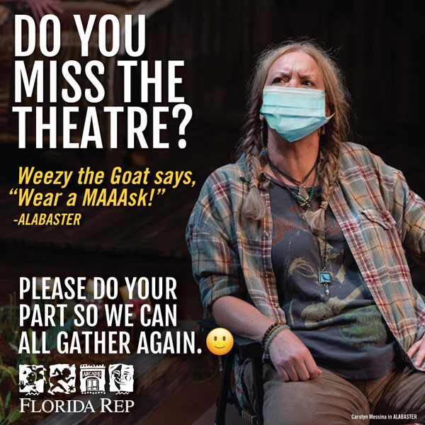 Photo Flash: Florida Repertory Theatre Launches 'Wear A Mask' Campaign Image