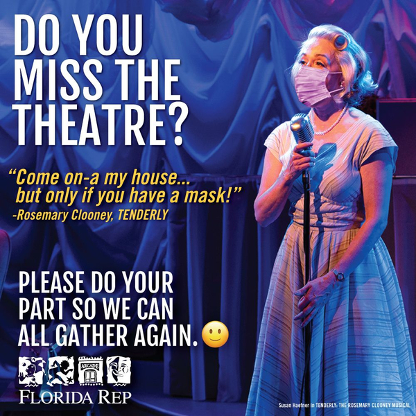 Photo Flash: Florida Repertory Theatre Launches 'Wear A Mask' Campaign Image