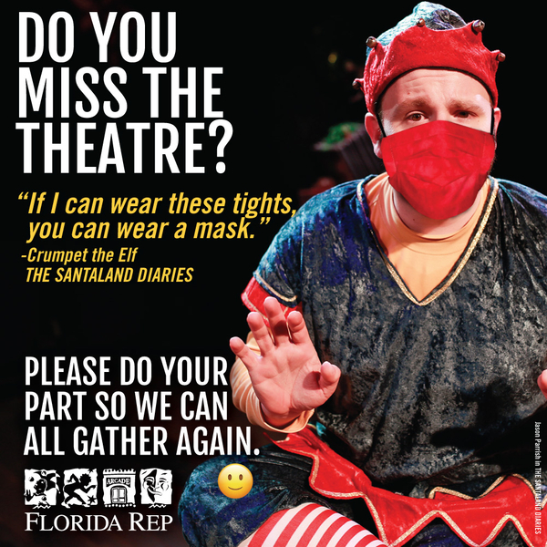 Photo Flash: Florida Repertory Theatre Launches 'Wear A Mask' Campaign Image