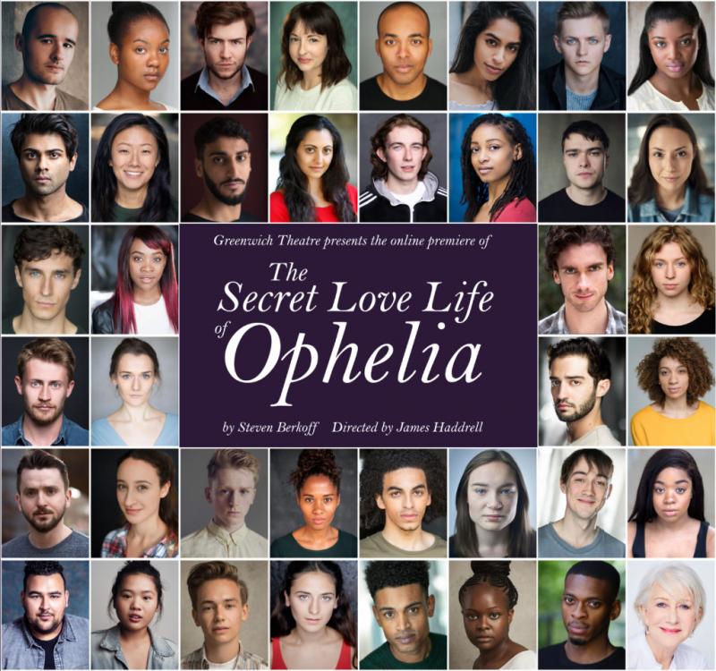 Review: THE SECRET LOVE LIFE OF OPHELIA, Greenwich Theatre Online 