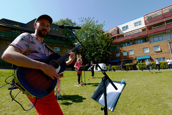 Photo Flash: Northern Stage Brings Music to People's Doorsteps Image