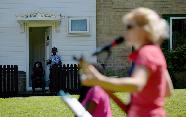 Photo Flash: Northern Stage Brings Music to People's Doorsteps Image