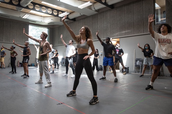 Photo Flash: Inside Rehearsal For JESUS CHRIST SUPERSTAR: THE CONCERT at Regent's Park Open Air Theatre 