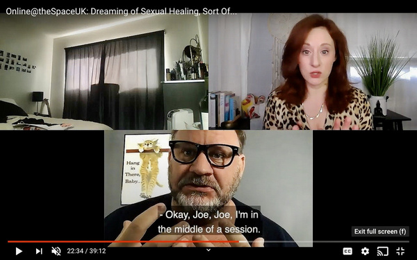 Photo Flash: First Look at DREAMING OF SEXUAL HEALING, SORT OF... as Part of Online@theSpaceUK 