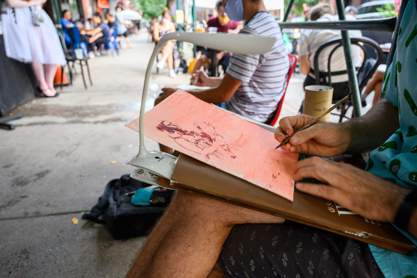 Photo Flash: Club Cumming Brings Artists Together With THE ANATOMY LESSON Outdoors Image