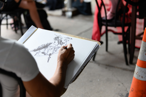 Photo Flash: Club Cumming Brings Artists Together With THE ANATOMY LESSON Outdoors Image