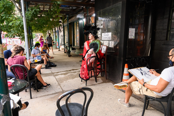 Photo Flash: Club Cumming Brings Artists Together With THE ANATOMY LESSON Outdoors Image