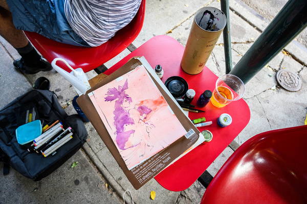 Photo Flash: Club Cumming Brings Artists Together With THE ANATOMY LESSON Outdoors Image