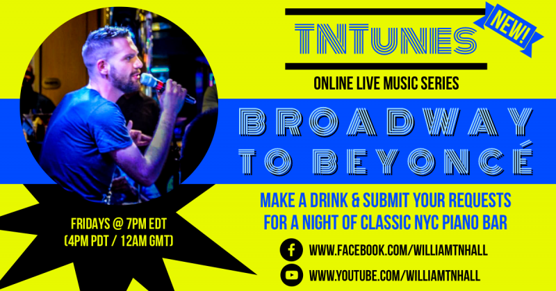 BWW Previews: William TN Hall Goes Livestream With BROADWAY TO BEYONCE 