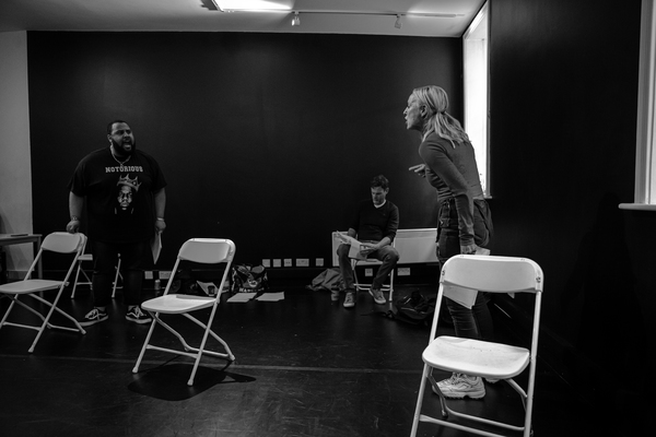 Photo Flash: Go Inside Rehearsals for Iris Summer Festival's ST. ANNE COMES HOME Image