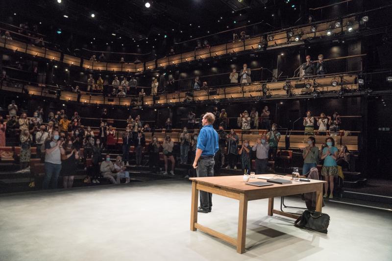 Photo Flash: The Bridge Theatre Reopens With BEAT THE DEVIL Performed by Ralph Fiennes Image