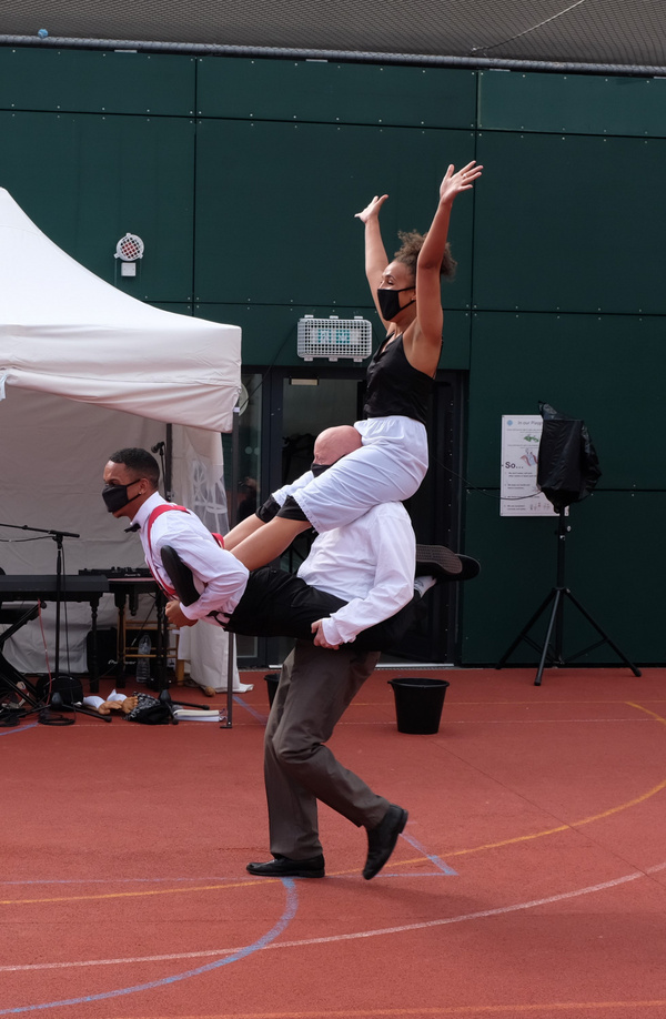 Photo Flash: Inside Rehearsal For Told by an Idiot's GET HAPPY at Greenwich+Docklands International Festival 