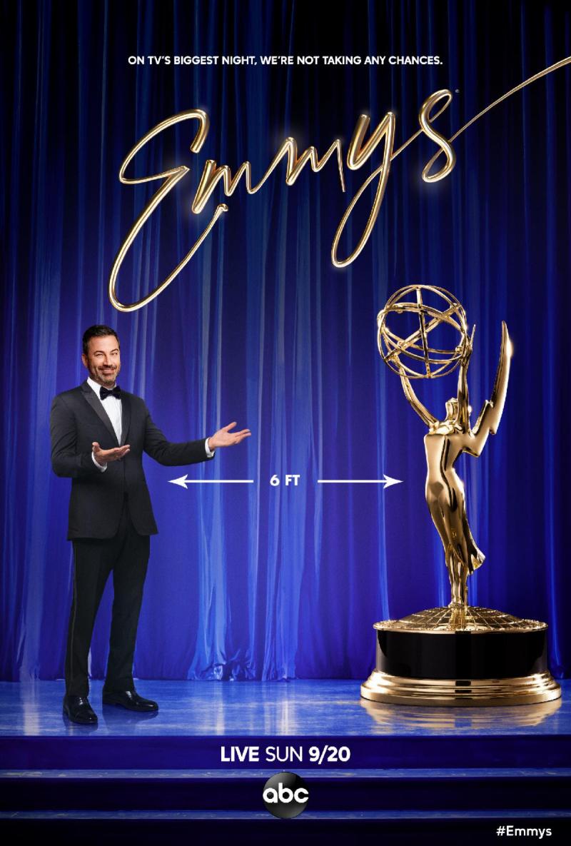 See New, Socially-Distanced Key Art for the 72ND EMMY AWARDS 