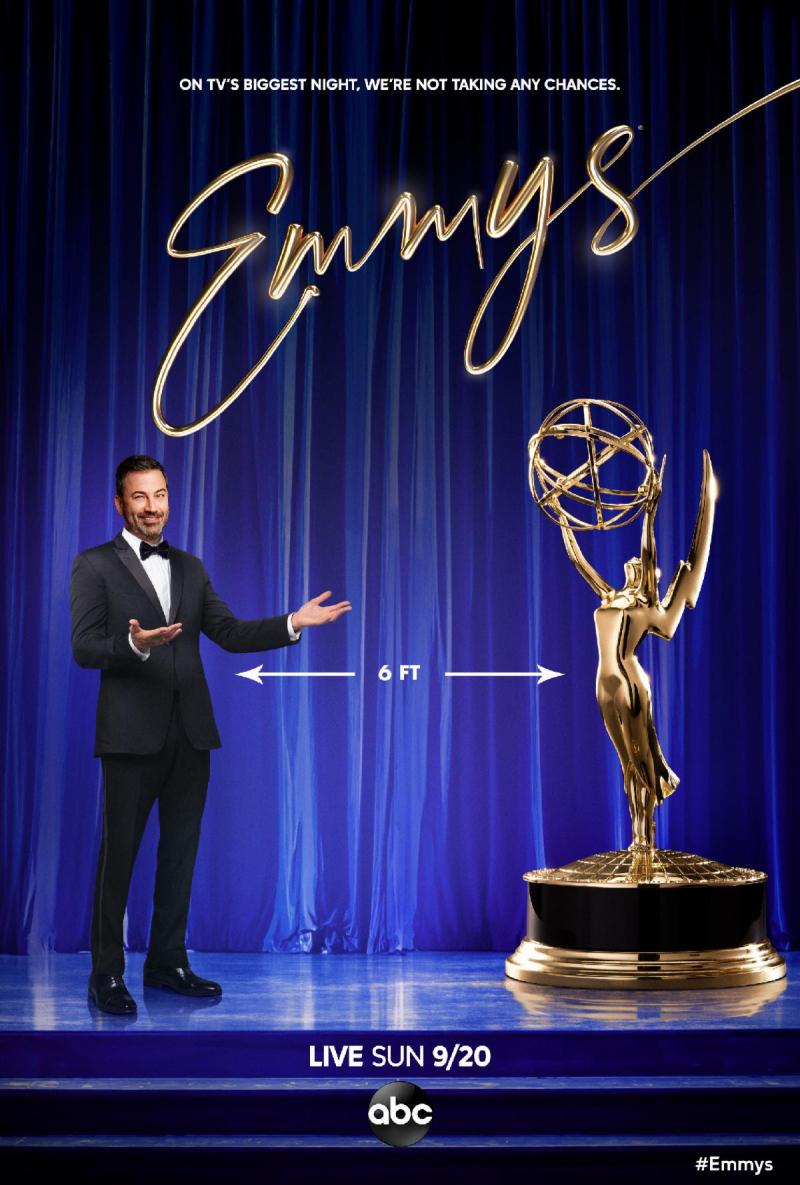 See New, Socially-Distanced Key Art for the 72ND EMMY AWARDS Image