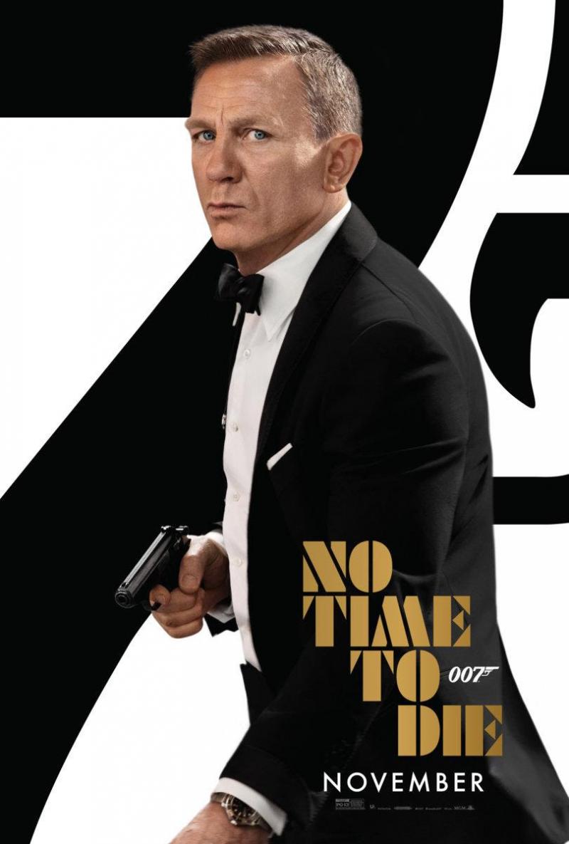 See the Brand-New Poster for Upcoming Bond Film NO TIME TO DIE  Image