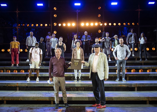 Photo Flash: Andrew Lloyd Webber and Tim Rice Attend JESUS CHRIST SUPERSTAR: THE CONCERT Image