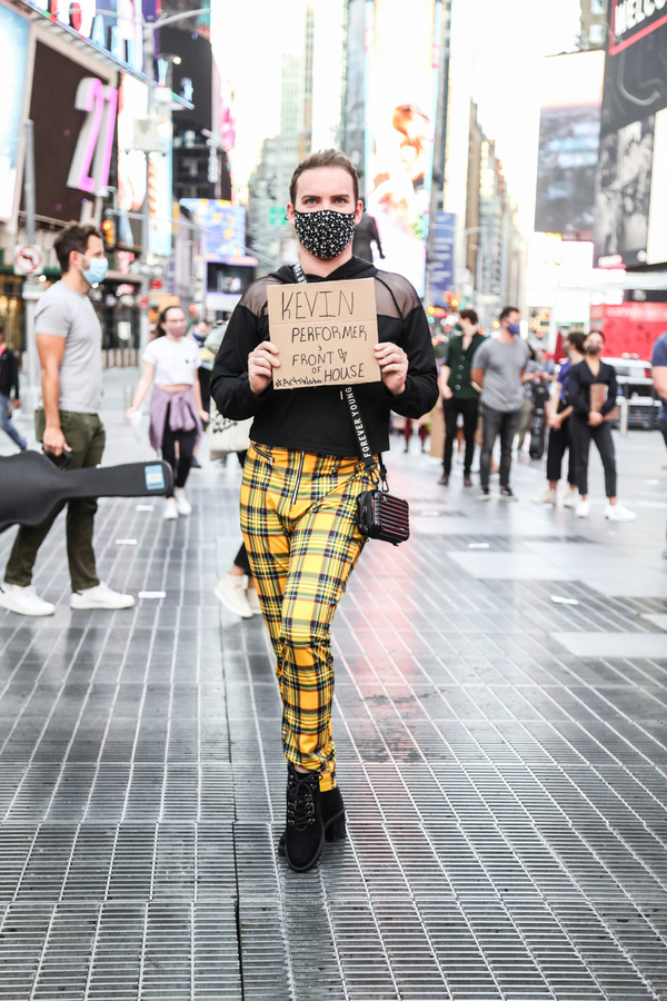 Photo Flash: Artists Gather in Times Square for Be An #ArtsHero Campaign 