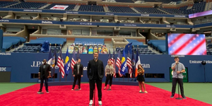  Christopher Jackson Performs 9/11 Tribute at US Open Video