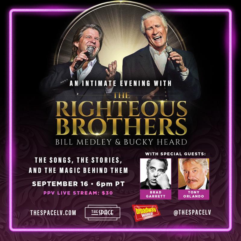 What's Happening at The Space This Week: New Livestream Concerts with Righteous Brothers and Jersey Boys Stars 