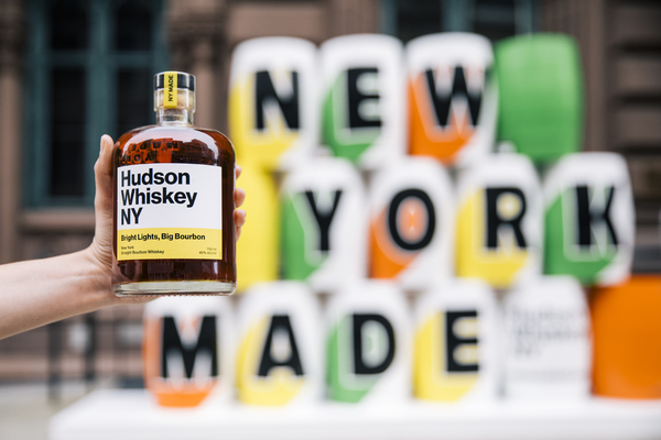 Photo Flash: The Public Theater and Hudson Whiskey Team Up for Barrel Art Installation 