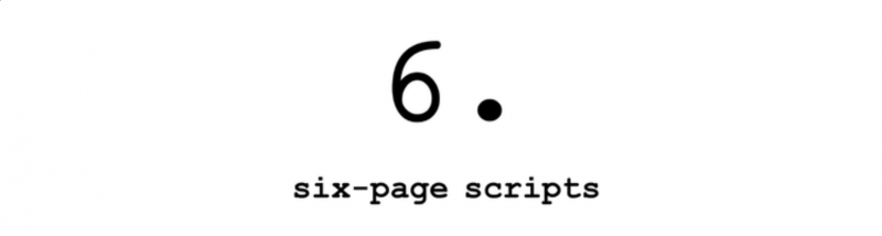 Acting & Script Review Opportunities via Your New Favorite Podcast - Six Page Scripts Image