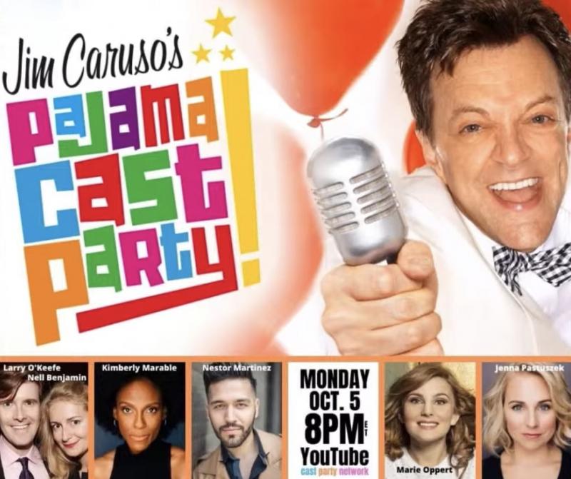 VIDEO: Watch Larry O'Keefe, Nell Benjamin & More on Jim Caruso's Pajama Cast Party Image