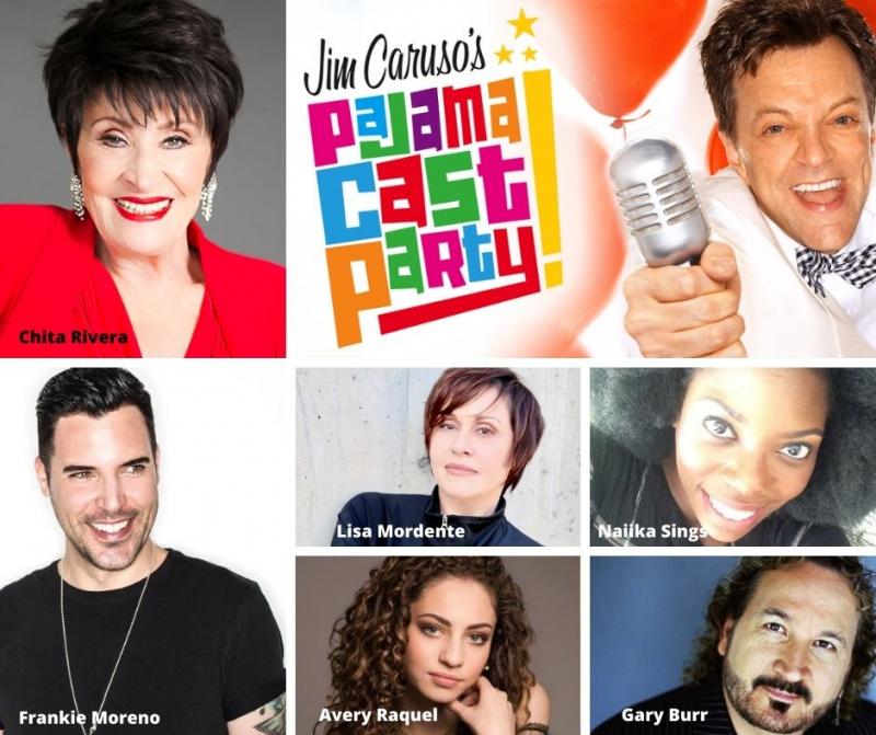 BWW Previews: Chita Rivera and Lisa Lisa Mordente Drop In On JIM CARUSO'S PAJAMA CAST PARTY September 28th Image