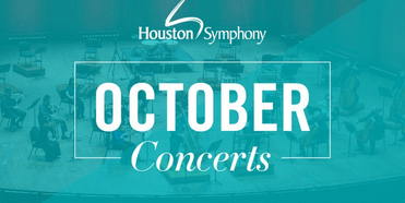 Houston Symphony October In-Person & Livestream Performances Photo