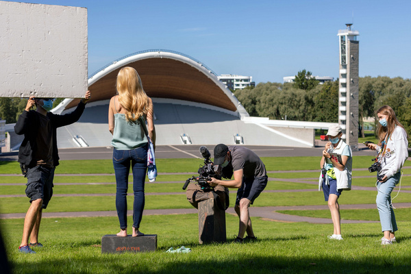 Photo Flash: Behind the Scenes of SINGING REVOLUTION: THE MUSICAL Music Video 