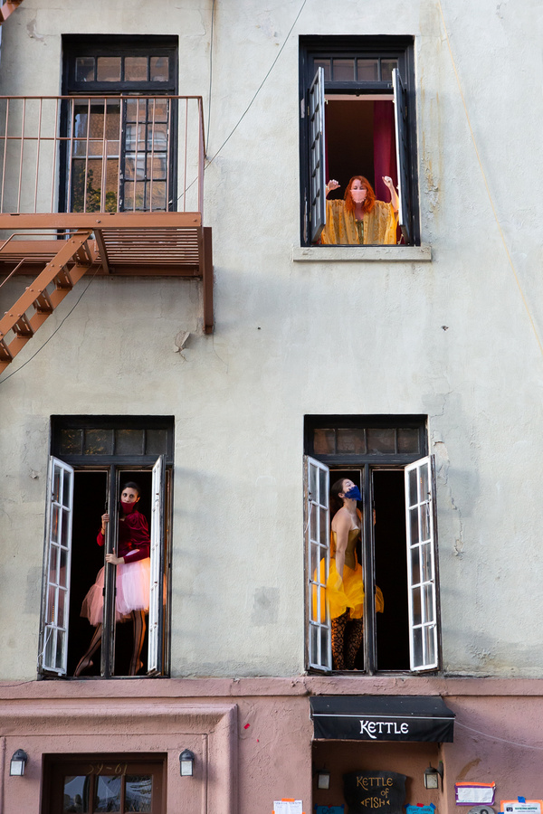 Photo Flash: VOYEUR: THE WINDOWS OF TOULOUSE-LAUTREC Takes Over The Streets Of The West Village 