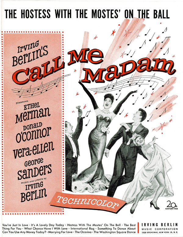 Photo Flash: Celebrate the 70th Anniversary of the Opening of Irving Berlin's CALL ME MADAM on Broadway 