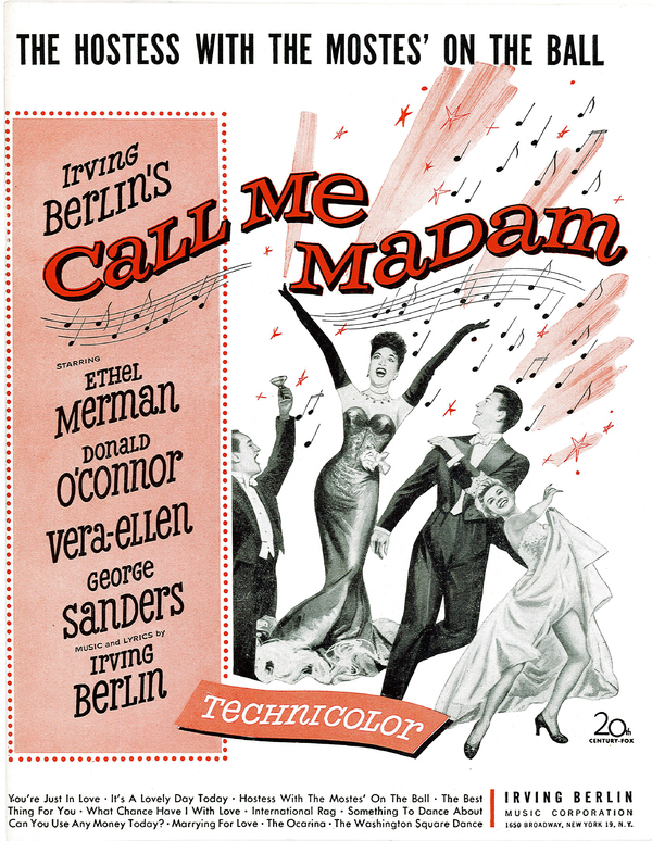 Photo Flash: Celebrate the 70th Anniversary of the Opening of Irving Berlin's CALL ME MADAM on Broadway Image