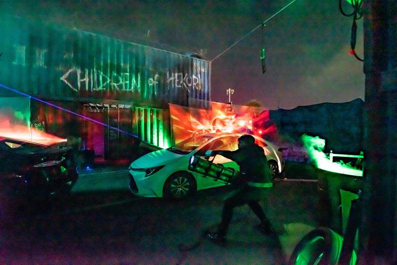 Feature: TRAPPED BY HALLOWHEELS DRIVE-IN HAUNTED EXPERIENCE 'Terrorizes' at The Industrial Event Space 