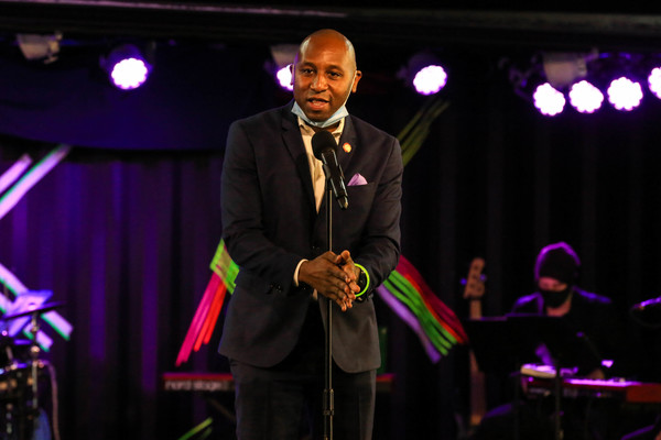 Photo Flash: See Aaron Marcellus, Nick Rashad Burroughs and More at the Opening of Radial Park's PURPLE RAIN Image