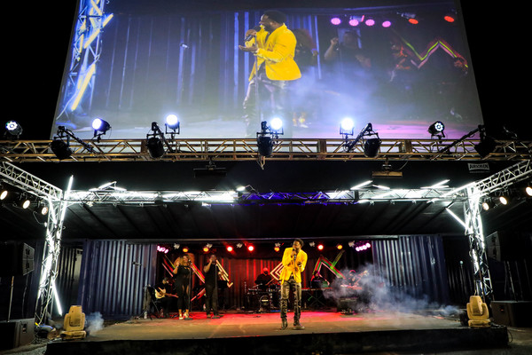 Photo Flash: See Aaron Marcellus, Nick Rashad Burroughs and More at the Opening of Radial Park's PURPLE RAIN Image
