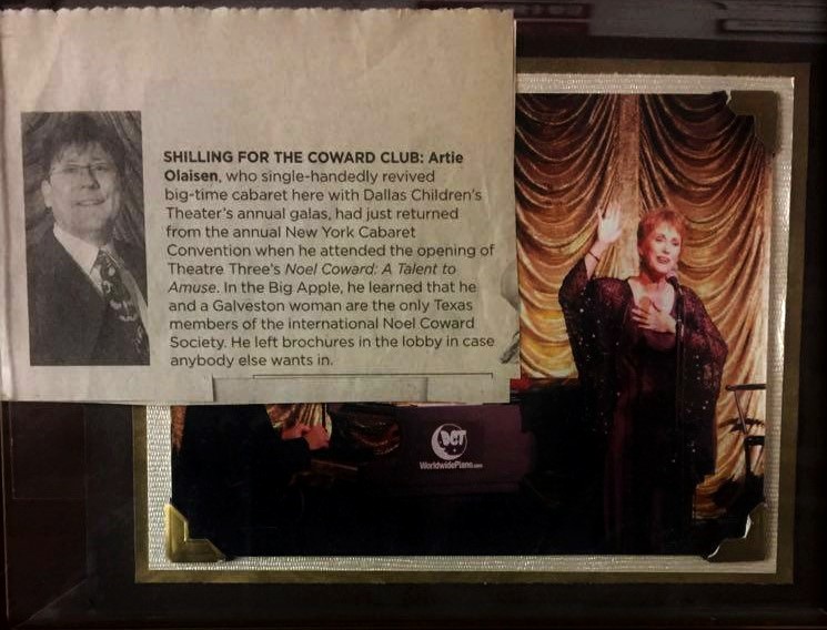 Interview: Artie Olaisen - Cabaret Connoisseur Keeping The Craft In The Light Image