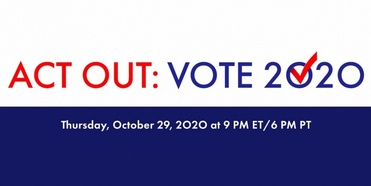 Danai Gurira, Stephen Daldry, and Lynn Nottage Present ACT OUT: VOTE2020 Photo