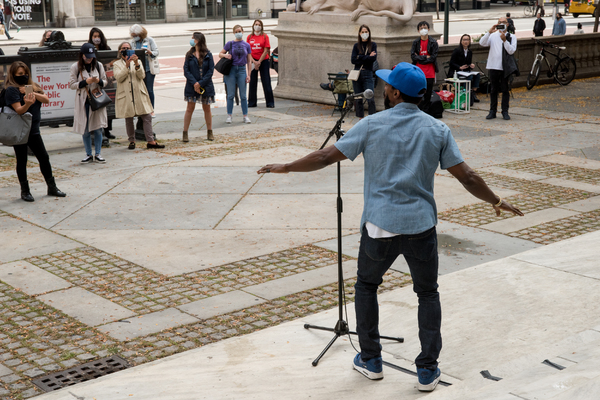 Photo Flash: Daniel J. Watts, Min Jin Lee and More Take Part in NYCNext Pop-Up Performance Image