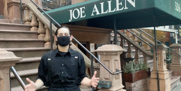VIDEO: Take a Tour of Joe Allen Restaurant's Newly Implemented Safety Measures Photo