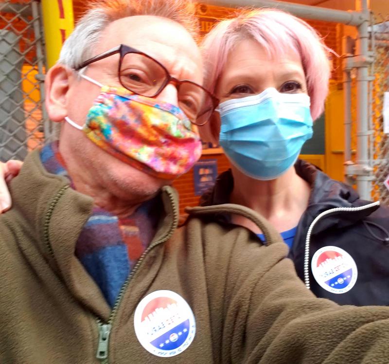 Feature: Cabaret and Concert Artists Flock To Polls For Early Voting Image