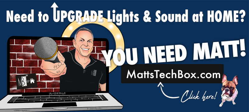 Richard Jay-Alexander Introduces You To Matt Berman, Who Can Hook You Up With Better Lighting & Sound For Your Online Needs 