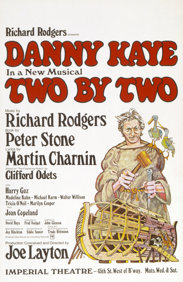 BWW Flashback: TWO BY TWO Opens On Broadway, Starring Danny Kaye  Image