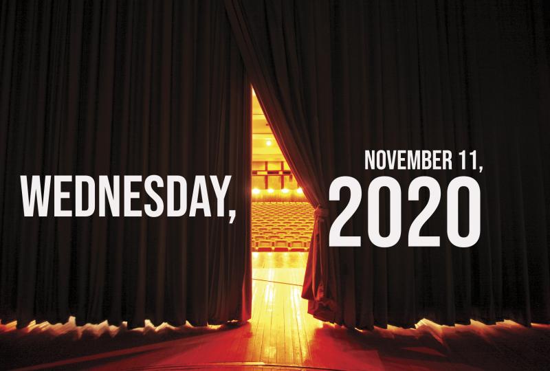 Virtual Theatre Today: Wednesday, November 11- with Corey Cott, Laura Osnes and More! 