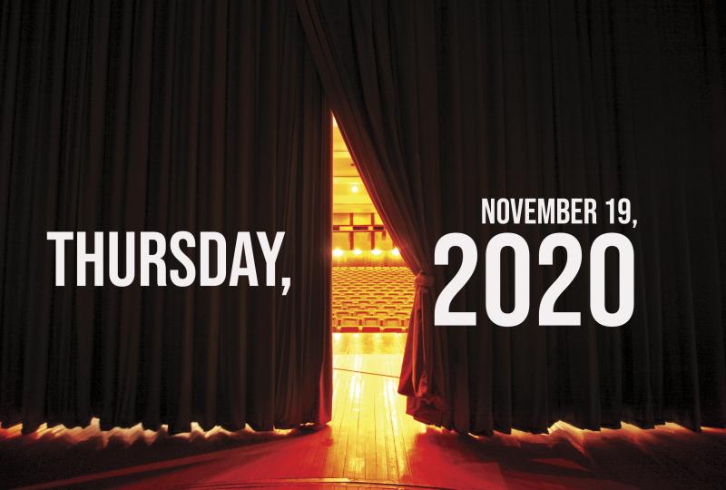 Virtual Theatre Today: Thursday, November 19- with Luba Mason, Andrew Barth Feldman and More! 