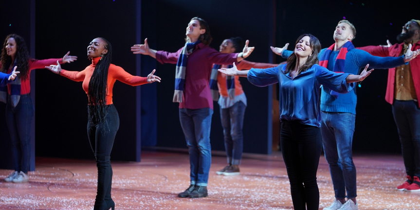 Photo Flash: First Look at Reunited Disney Casts in The Disney Holiday Singalong! Photo