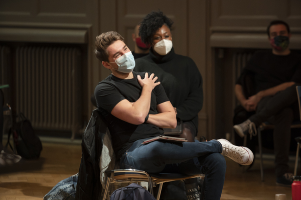 Photo Flash: Inside Rehearsal For A CHRISTMAS CAROL at the Dominion Theatre Image